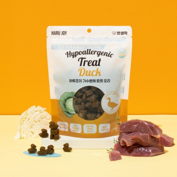 페오펫몰,펫생각 하루조이 강아지 가수분해 오리 트릿 저알러지 노즈워크 훈련 간식