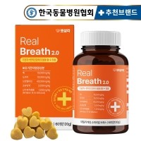 펫생각 강아지 기관지 호흡기 면역력 기관지염 협착증 영양제 120g