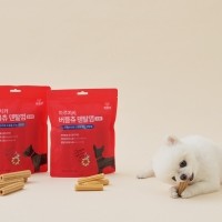 펫생각 강아지 덴탈껌 톱니형 치석 구취제거 개껌 양치껌 중대형 12개입