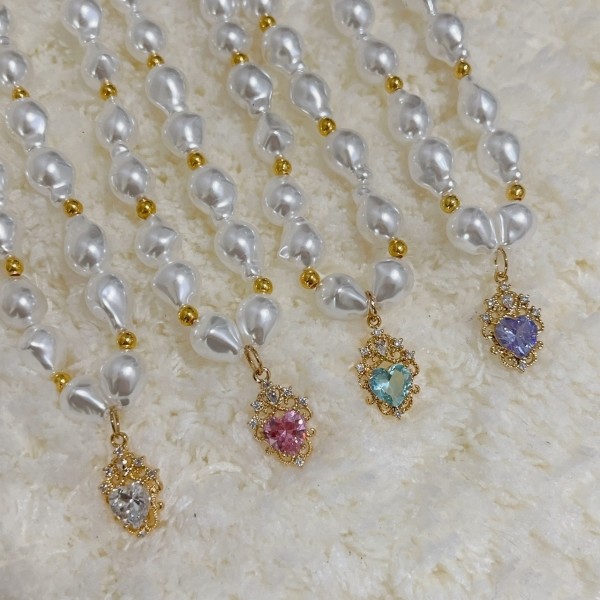 페오펫몰,[쁘멍 핸드메이드 BOONY NECKLACE ] 보니 목걸이