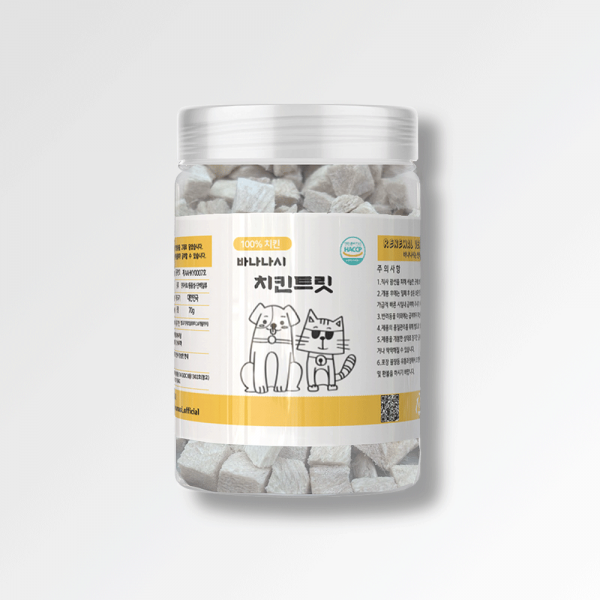 페오펫몰,[리뉴얼 중]바나나시 동결건조 소간 트릿간식