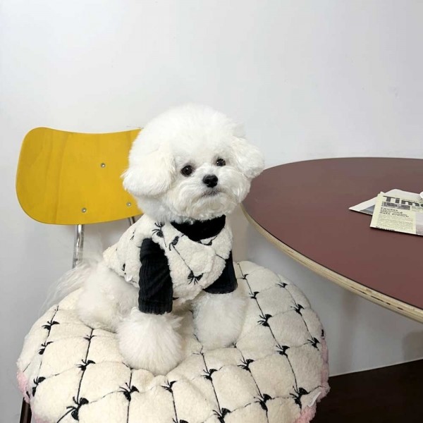 페오펫몰,디어아지 리본 조끼 겨울 봄 베스트 아우터