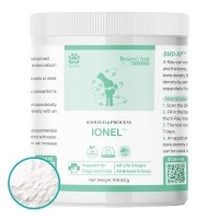 브랜바인 강아지&고양이 관절영양제 아이오넬 109g 전연령 골밀도 강화 뼈건강 골절 골다공증 골격형성 노화 노령견 이온화 칼슘