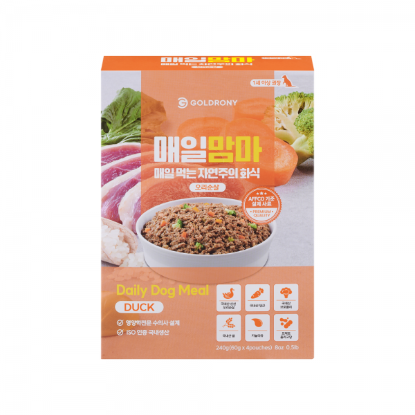 [텐텐특가] 골드로니 매일맘마 오리 240g