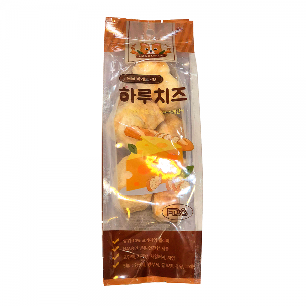 페오펫몰,바게츄! 하루치즈 천연 100% 히말라야 야크치즈 고단백 저알러지 수제 개껌 오래먹는 간식