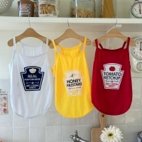 해피댕댕 소스나시 (3color) 강아지 쿨링 나시 여름옷 S-2XL