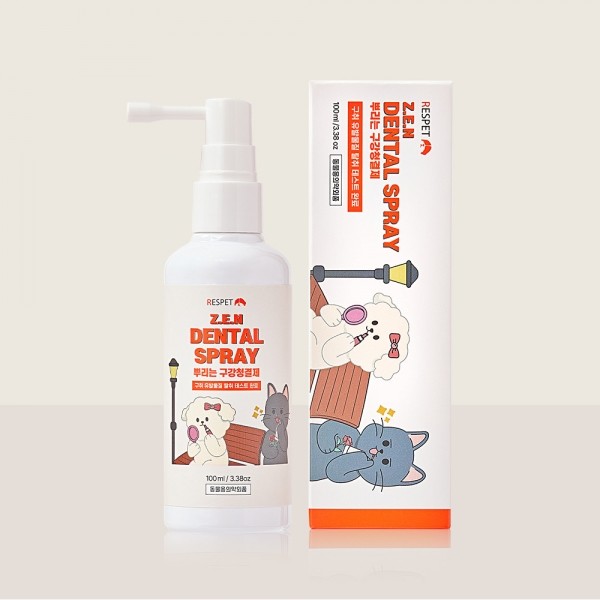 페오펫몰,리스펫랩 강아지 고양이 뿌리는 치약 구강청결제 100ml