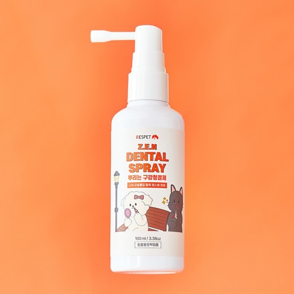 페오펫몰,리스펫랩 강아지 고양이 뿌리는 치약 구강청결제 100ml