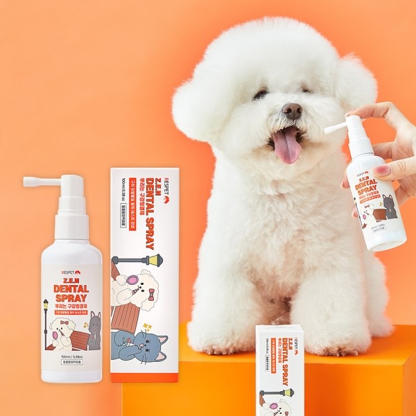 페오펫몰,리스펫랩 강아지 고양이 뿌리는 치약 구강청결제 100ml