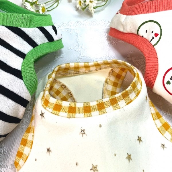 페오펫몰,[새해특가]2장 강아지티셔츠,별, 스트라이프,강아지옷,애견옷,핸드메이드,애견의류