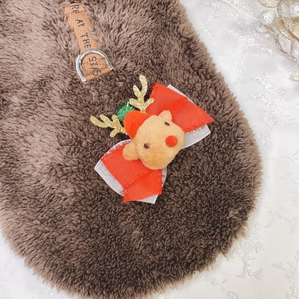 페오펫몰,[감사특가]코코플리스 강아지 뽀글이조끼,후리스 양면조끼 애견옷 D링, 보아조끼, 강아지옷,애견조끼