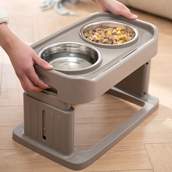 페오펫몰,개과천선 티스텐 강아지 식기 높이조절 2구