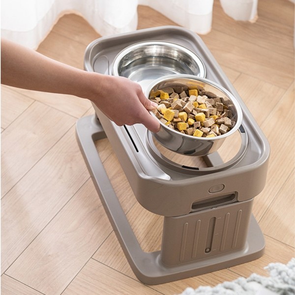 페오펫몰,개과천선 티스텐 강아지 식기 높이조절 2구