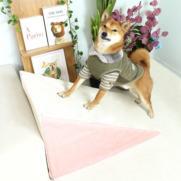 페오펫몰,개과천선 M브리 논슬립 펫스텝 강아지 슬라이드 계단