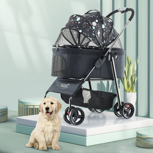 페오펫몰,개과천선 스텔 반려동물 유모차 접이식 3 in 1