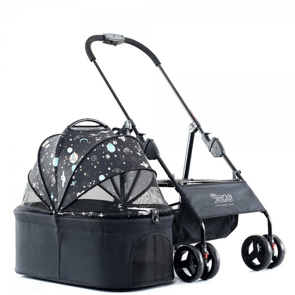 페오펫몰,개과천선 스텔 반려동물 유모차 접이식 3 in 1