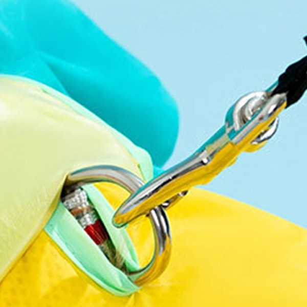 페오펫몰,개과천선 빅메쉬 우비 강아지 레인코트 민트 옐로우