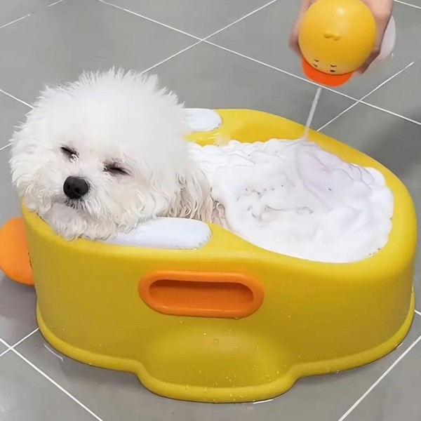 페오펫몰,개과천선 샤인덕 강아지 욕조