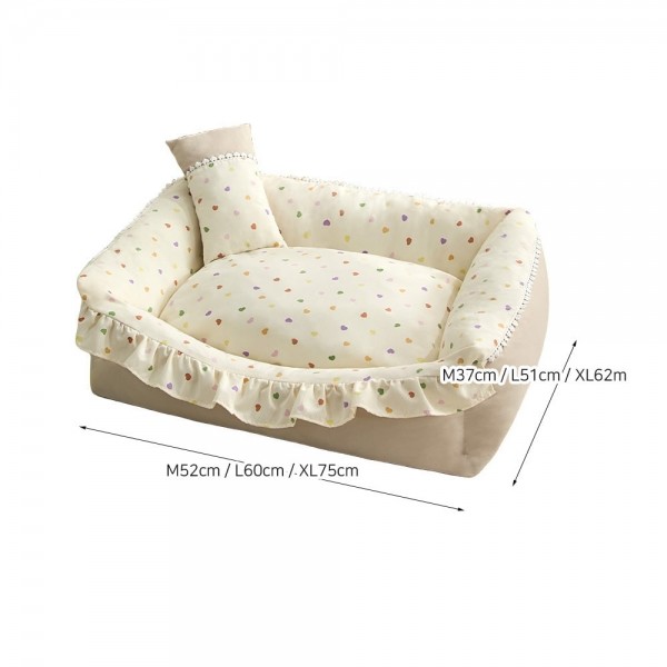 페오펫몰,개과천선 플리트 범퍼 쿠션 강아지 방석