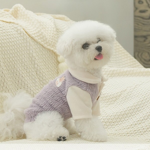 페오펫몰,개과천선 베비 벨벳 반려동물 맨투맨