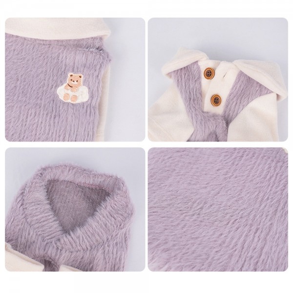 페오펫몰,개과천선 베비 벨벳 반려동물 맨투맨