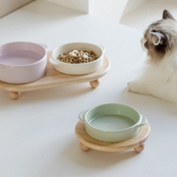 페오펫몰,개과천선 클레어 세라믹 반려동물 식기