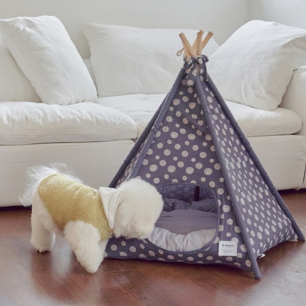 페오펫몰,개과천선 엘로아 텐트 강아지 하우스