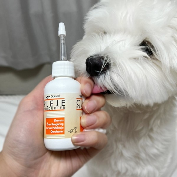 페오펫몰,디아팜 강아지 이어클리너 50ml 강아지 귀청소 귀세정제 소프트 실리콘 주입구