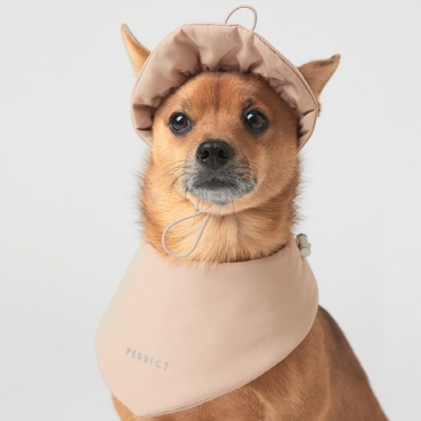 페오펫몰,페딕트 2온스 패딩 빕 (패딩 스카프) 베이지 (S~L) [최저가]