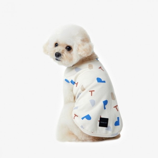 페오펫몰,페딕트 오가닉 프린트 기본 나시 티셔츠 PETER (S~2XL) [최저가]