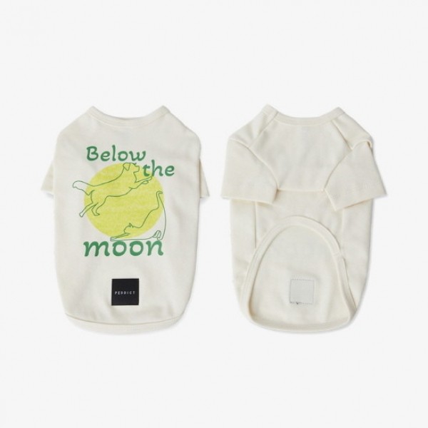 페오펫몰,페딕트 오가닉 프린트 반팔 티셔츠 MOON (S~2XL) [최저가]