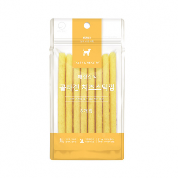 페오펫몰,굿데이 콜라겐 치즈스틱 8개입 [최저가]