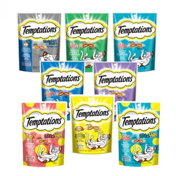 페오펫몰,템테이션 고양이 간식 클래식, 믹스업 8종 [최저가]