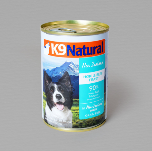 페오펫몰,[K9] 내추럴 캔 호키&비프 370g [최저가]