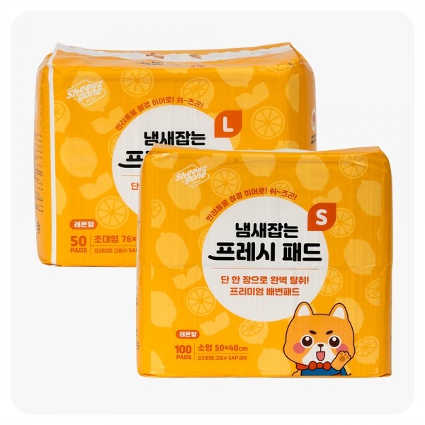 페오펫몰,[쉬즈곤] 냄새 잡는 프레시 패드 소형/초대형 [최저가]