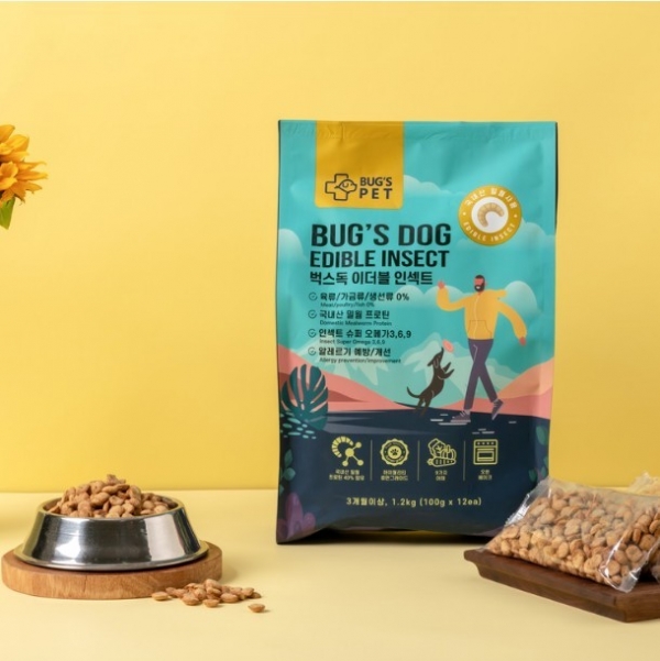 페오펫몰,벅스펫 벅스독 프리미엄 이더블 인섹트 1.2kg [최저가]