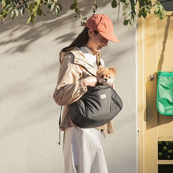 페오펫몰,[바잇미] 컴피라비올리 시티백 - 차콜 M [최저가]