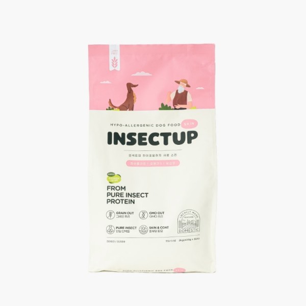 페오펫몰,[핏펫] 인섹트업 하이포알러지 사료 스킨 2.0kg(400gx5ea)