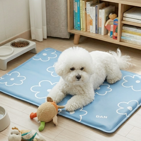 페오펫몰,[핏펫] 댄 닿는순간 시원한 쿨쿨매트 반려동물 쿨매트 (65cm*50cm)