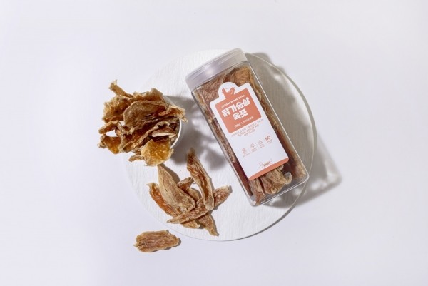 페오펫몰,[바른멍쿡] 1+1 국산 닭가슴살 육포 (100g)