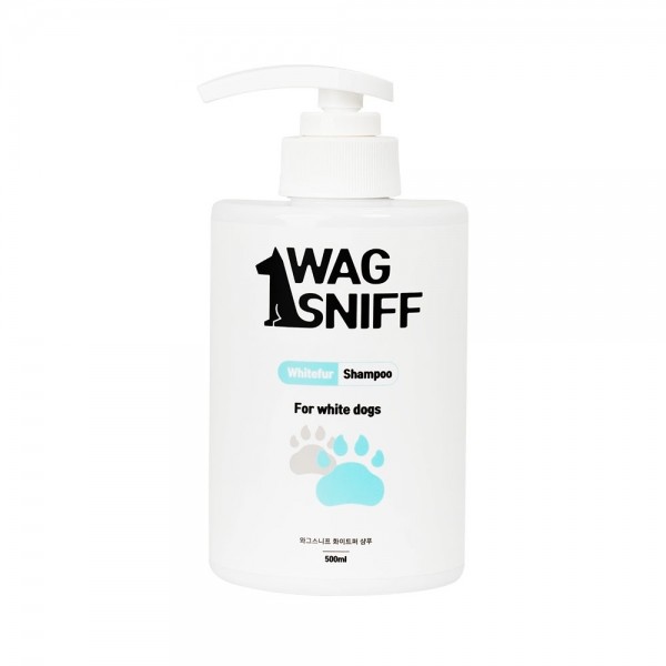 와그스니프 화이트퍼 샴푸(흰색 강아지용) 500ml