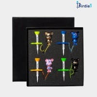 버디원 다기능 스마트 골프티 골프티꽂이 롱티+인형 4P 세트