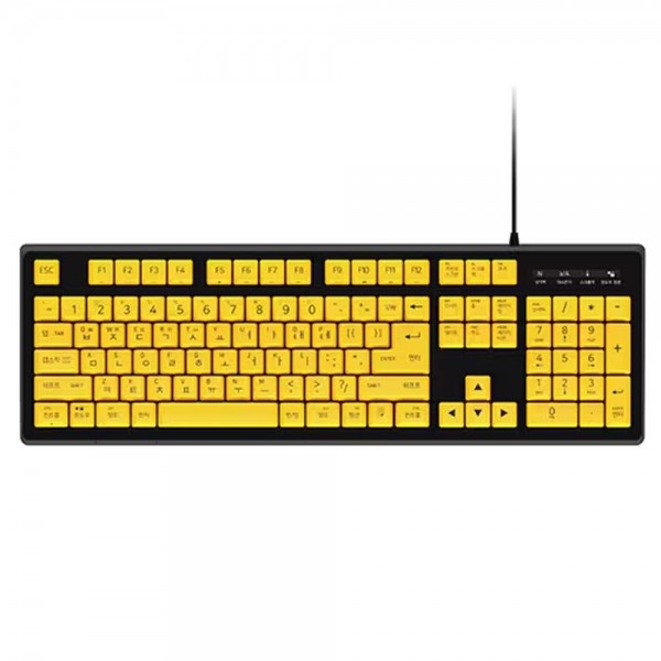 페오펫몰,마이크로닉스 CPK-1 큰글씨 한글 멤브레인 키보드
