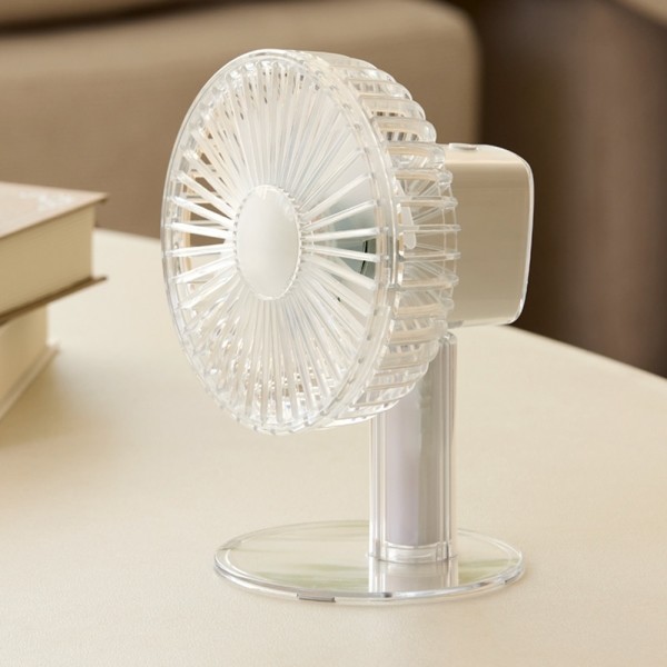페오펫몰,[반려인혜택] 슈틸루스터 ST-SD500 탁상용 투명 선풍기