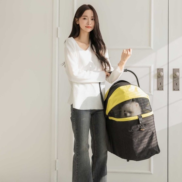 페오펫몰,펫말리 에어네스트 듀얼 에어바퀴 오토폴딩 바구니분리형 강아지유모차 애견 개모차 겨울 누빔안감 풀서스펜션