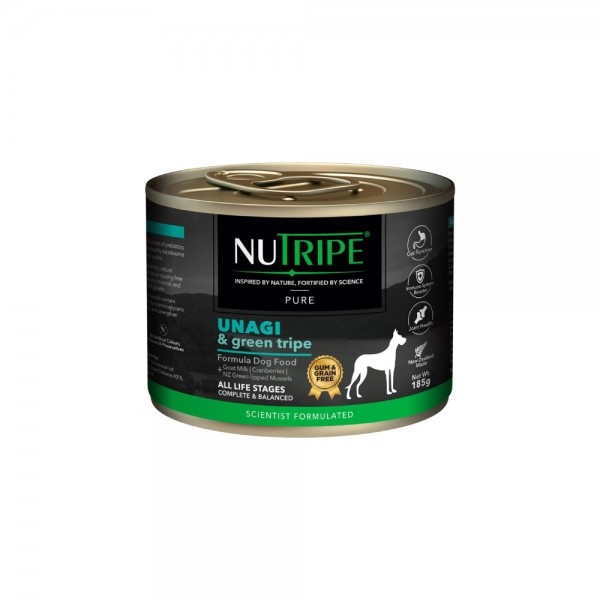 페오펫몰,뉴트라이프 퓨어 도그 장어 앤 그린트라이프 185g 24개입