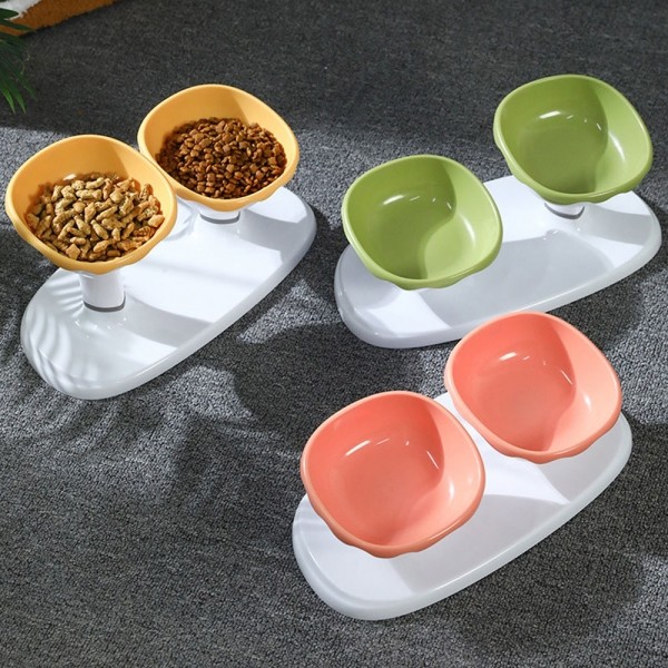 페오펫몰,딩동펫 반려동물 크림 돌체 하이라인 식기 2구