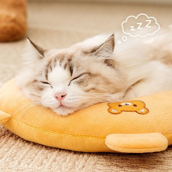 페오펫몰,딩동펫 반려동물 러브유 반달 베개
